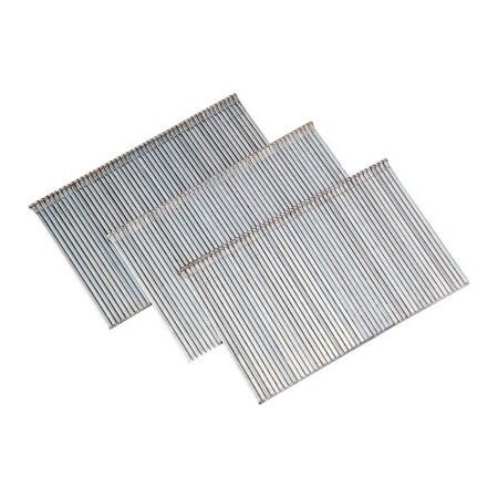 Gec Collated Finishing Nail, 2-1/2 in L, 16 ga, Straight SF16-25